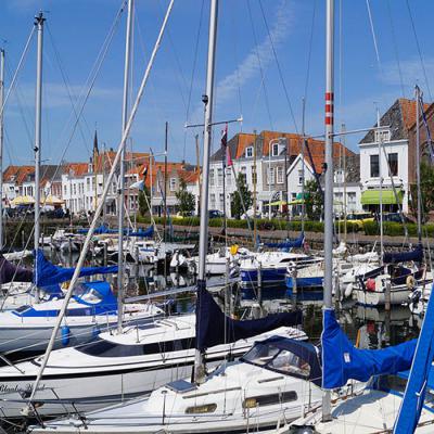 Ferienhaus Villa Seestern in Holland - Segelboote Brouwershaven