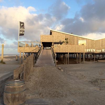 Ferienhaus Villa Seestern in Holland Umgebung: Strandrestaurant in der Nähe